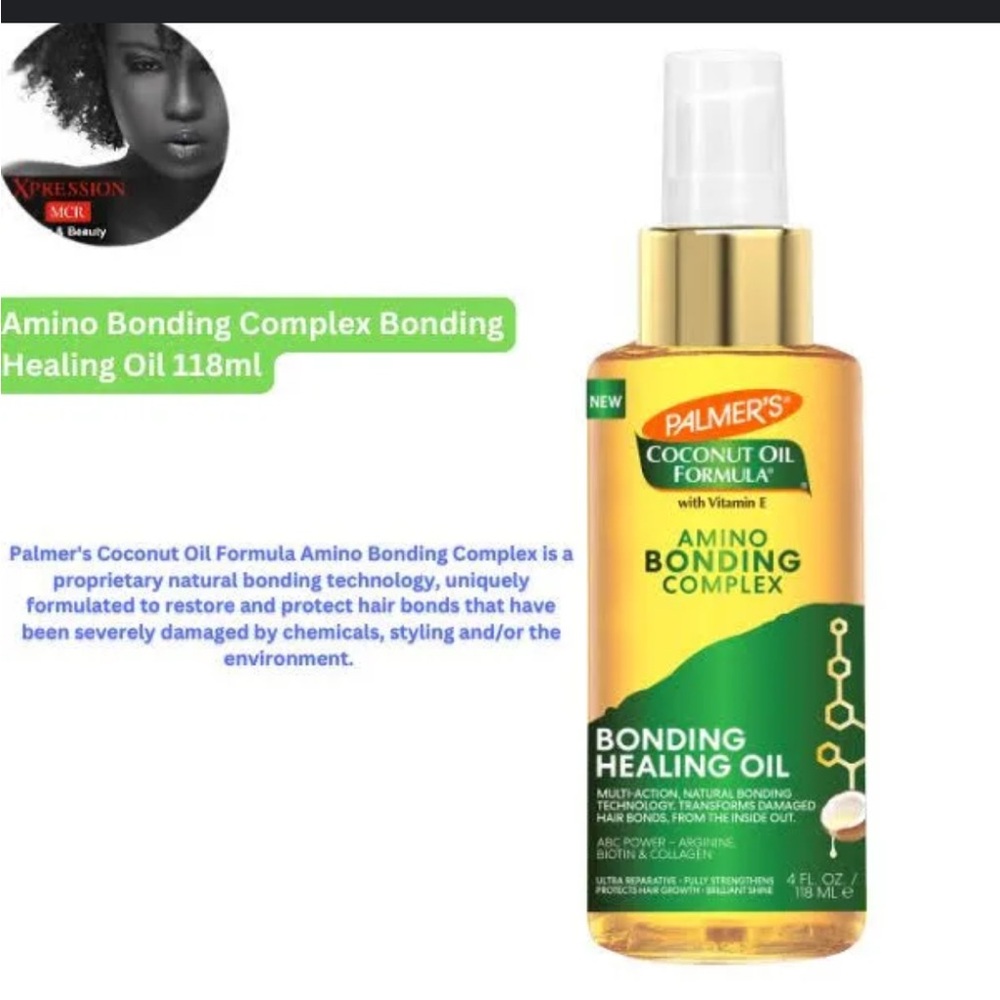 Coconut Oil Formula Bond Repair Complex Bonding Healing Oil - Green and Yellow - Picture 4 of 4